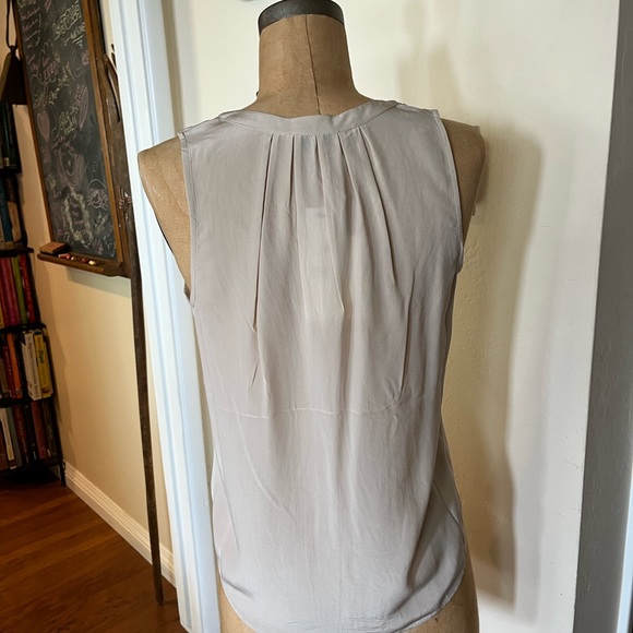Joie Therese silk tank top. Size XS. Color: pink champagne - Picture 3 of 7